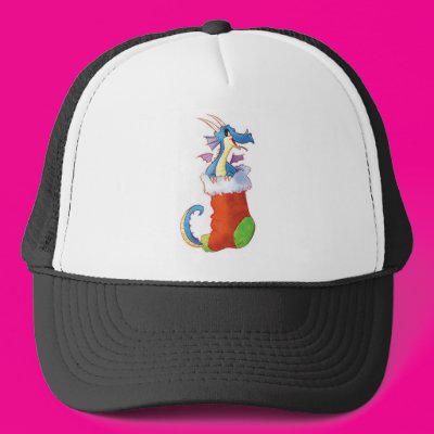 A Dragon in My Stocking Hats Zazzle_hat