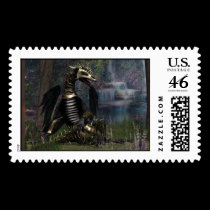 A dragon Oasis postage