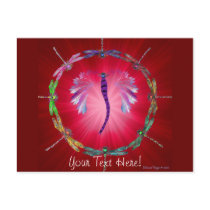 A Dragonfly Dance II Post Card