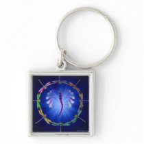 A Dragonfly Dance Key Chain