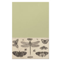 A dragonfly, ladybirds, and butterflies stationery by MyOtherPlanet A dragonfly, ladybirds, and butterflies stationery