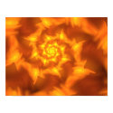 a dramatic fire spiral posters