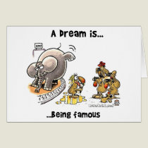 A Dream Is... Being Famous cards