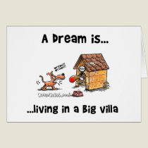 A Dream Is... Living In A Big Villa cards