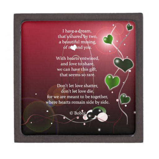 A Dream Jewelry Box Zazzle