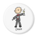A Drink For The Groom Magnet