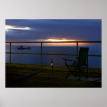 A drop on the dock posters