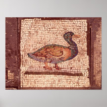 A Duck, detail from Orpheus Charming the Animals Posters