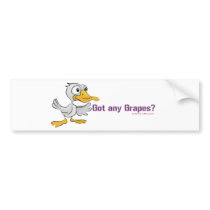 A duck walks into a bar... bumper stickers