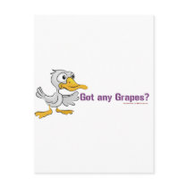A duck walks into a bar... postcard