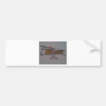A Eichler home on a T #1 Bumper Stickers