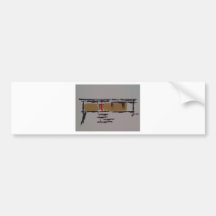 A Eichler home on a T #3 Bumper Stickers
