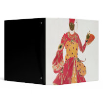 A Eunuch, from the ballet 'Scheherazade' Binders