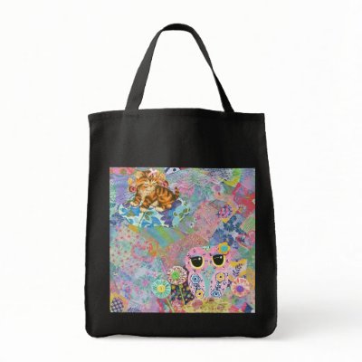 A Fabric Wonderland Tote Bag by udonchow
