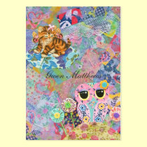 A Fabric Wonderland business cards