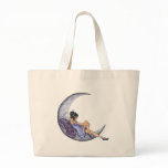 A Fairy Moon Tote Bags