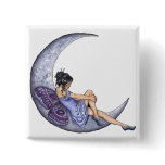 A Fairy Moon Pinback Button