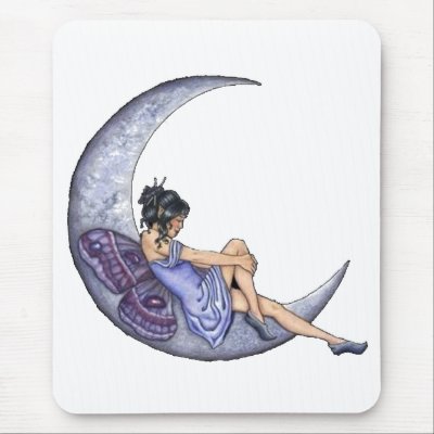 A Fairy Moon Mouse Mat by fstasu52