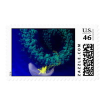 A Fairy Ride Postage Stamp