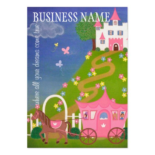 A Fairy Tale Life - Hang Tags & Business Cards (*) (front side)