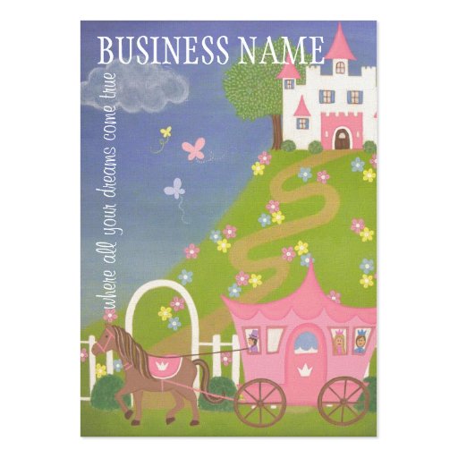 A Fairy Tale Life - Hang Tags & Business Cards (front side)
