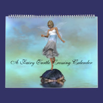 A Fairy Turtle Crossing Calender calendars