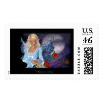a fairy waiting mine postage