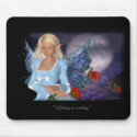 a fairy waiting mousepads
