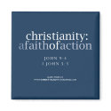 A Faith of Action Magnet