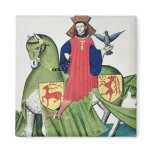 A Falconer, from Codex de Capodilista Magnet