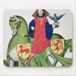 A Falconer, from Codex de Capodilista Mousepad