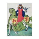 A Falconer, from Codex de Capodilista Postcard