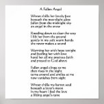 A fallen angel print