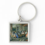 A Family Concert at Chateau Renescure Key Chain