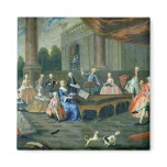 A Family Concert at Chateau Renescure Fridge Magnet