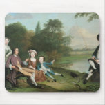 A family of Anglers, 1749 Mouse Pad