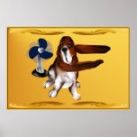 A Fan Of Beagles Poster