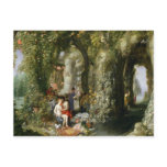A Fantastic cave with Odysseus and Calypso Postcard