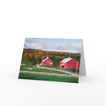 A farm in Vermont near Peacham. RELEASE Card