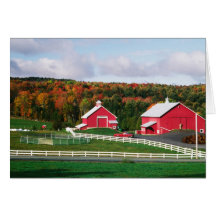 A farm in Vermont near Peacham. RELEASE Card
