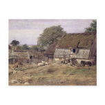 A Farmhouse in Sweden, 1834 Post Card