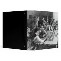 A Faro Game at El Paso 3 Ring Binder