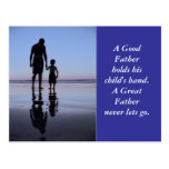 A Father's Hand postcards