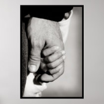 A Father's Trusting Protective Love Poster