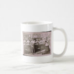 A Female Drummer, 'Blaney's' Retro Theater Coffee Mug