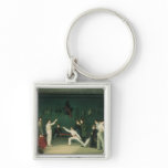 A Fencing Scene, 1827 Keychain
