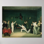 A Fencing Scene, 1827 posters