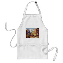 A Festival of Monkeys aprons