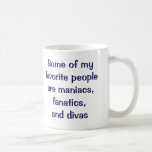 A few of my favorite things coffee mug
