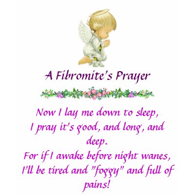 A Fibromite's Prayer T Shirt by kazab75